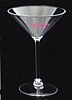 Acrylic Martini Glass - 10oz