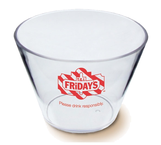 Custom Imprinted Plastic 5oz Tasting Glasses