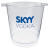 personalized-ice-bucket-clear-6qt