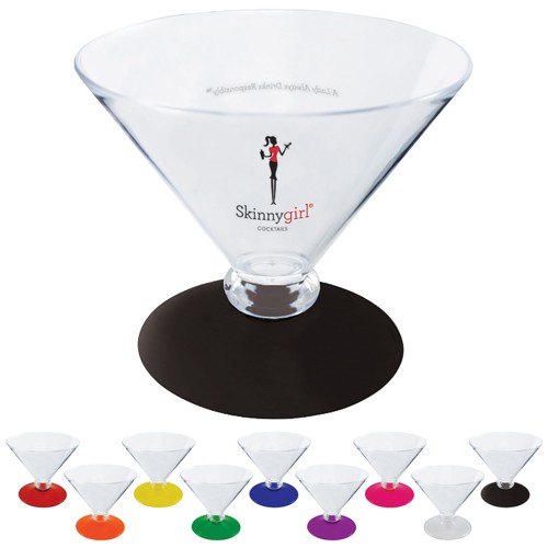 1 Seller Plastic Martini Glasses Festival Favorite, Low